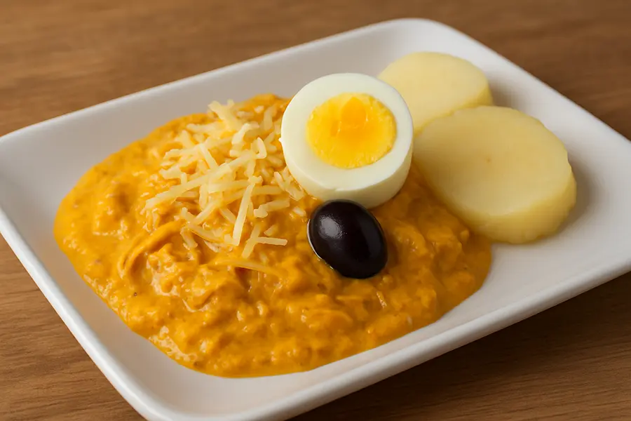 Ají de Gallina receta tradicional peruana según Teresa Izquierdo